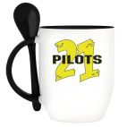 Кружка с ложкой