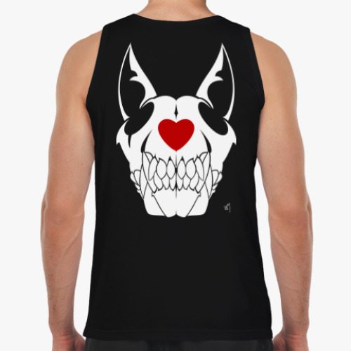 Майка Dog skull
