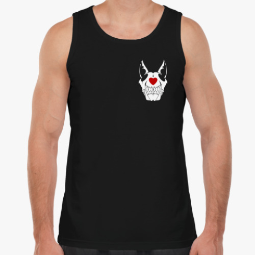 Майка Dog skull