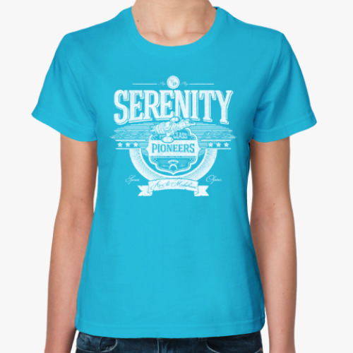 Женская футболка Серенити . Светлячок