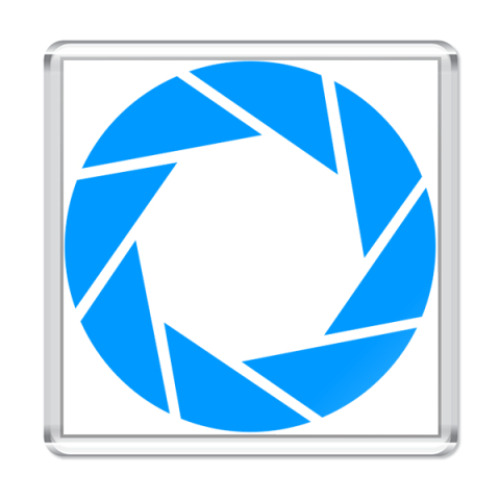 Магнит с принтом  Aperture Labratories