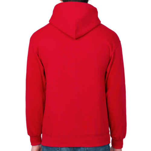 Толстовка худи с принтом Галстук и пиджак