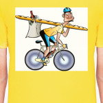 Веселый велосипедист