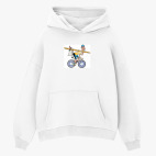 Толстовка худи оверсайз