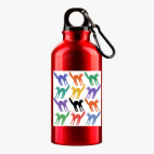 Металлическая бутылка 400 мл UV-DTF