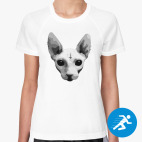 Женская спортивная футболка