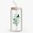 Банка с бамбуковой крышкой