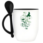 Кружка с ложкой