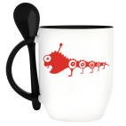 Кружка с ложкой