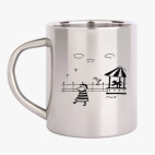 Кружка металлическая