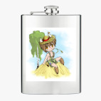 Фляжка стальная