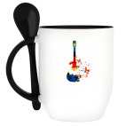 Кружка с ложкой