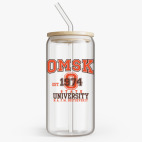 Банка с бамбуковой крышкой