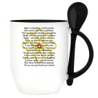 Кружка с ложкой