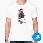 Мужская спортивная футболка