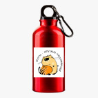 Металлическая бутылка 400 мл UV-DTF