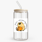 Банка с бамбуковой крышкой