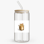 Банка с бамбуковой крышкой