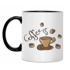 Кружка двухцветная