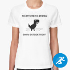 Женская спортивная футболка