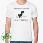 Мужская футболка органик