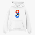 Толстовка худи оверсайз