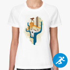 Женская спортивная футболка