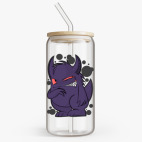 Банка с бамбуковой крышкой