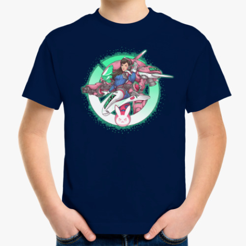 Детская футболка Overwatch Nerf this Diva