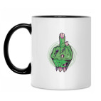 Кружка двухцветная