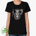 Женская футболка органик