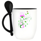 Кружка с ложкой