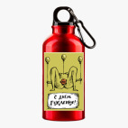 Металлическая бутылка 400 мл UV-DTF