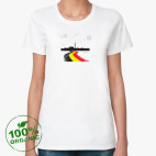 Женская футболка органик