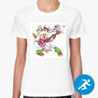 Женская спортивная футболка