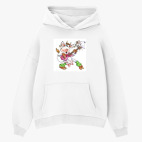 Толстовка худи оверсайз