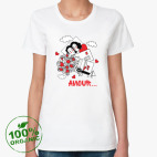 Женская футболка органик