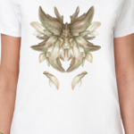 Абстрактные бабочки, акварель