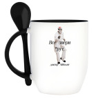 Кружка с ложкой