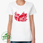 Женская футболка органик