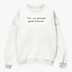 Свитшот оверсайз