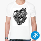 Мужская спортивная футболка