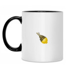 Кружка двухцветная