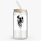 Банка с бамбуковой крышкой