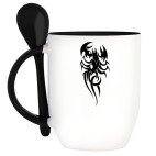 Кружка с ложкой