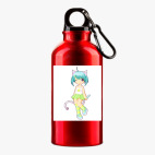 Металлическая бутылка 400 мл UV-DTF