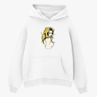 Толстовка худи оверсайз