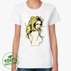 Женская футболка органик