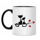 Кружка двухцветная