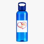 Прозрачная спортивная бутылка